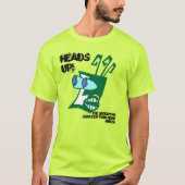 頭を上 Tシャツ (正面)