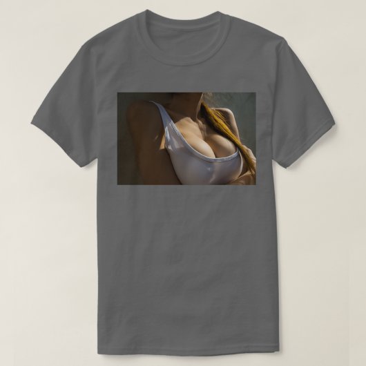 頭を休めるなんて素敵な場所 Tシャツ (デザイン正面)