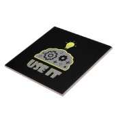 頭を使え タイル (側面)