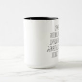 頭を使ってそれをするあなたって本当におかしいですね マグカップ (中央)