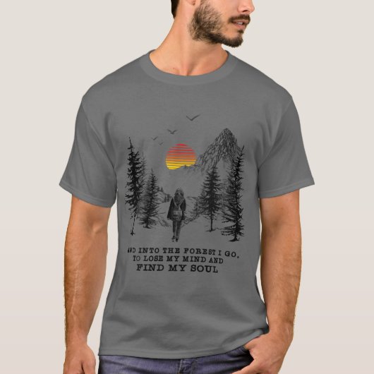 頭を失くしに森へ行く、そして私の Tシャツ (正面)