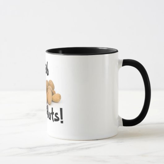 頭を掴め!コーヒーマグ マグカップ (右)