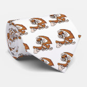 頭を掻おっちょこちょいのく猿 ネクタイ (ロール)