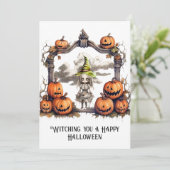 頭を痛めるハッピーハローウィン 招待状 (スタンド正面)