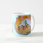 頭フィドルコーヒーカップ コーヒーマグカップ (正面右)