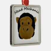 頭メハニック メタルオーナメント (右)