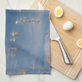 頭上の提灯 キッチンタオル (四つ折り)