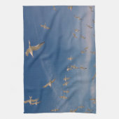 頭上の提灯 キッチンタオル (縦)