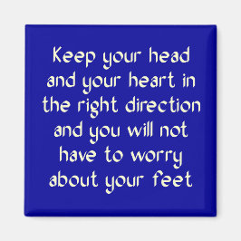 頭保とハートを右に マグネット