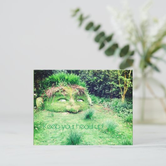 頭保を上げろ! ポストカード (スタンド正面)