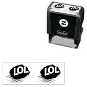 頭字語で大笑いする セルフインキングスタンプ (インサイチュ)