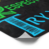 頭字語頭が切れるの教室ポスター ポスター (角)