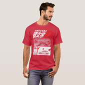 頭文字Dマンガ3コママンガ友達 Tシャツ (正面フル)