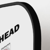 頭澄んに吸い込み吐き出し ピックルボールラケット (左詳細)