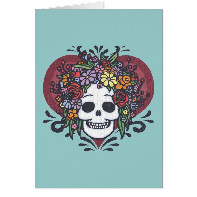 頭状花のハート (正面)