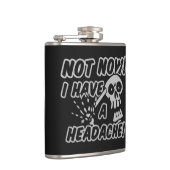 頭痛おもしろいスカルフラスコ フラスク (右)