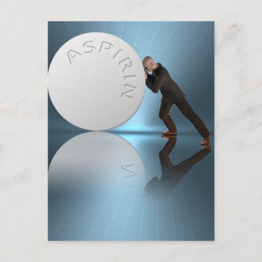 頭痛 ポストカード (正面)