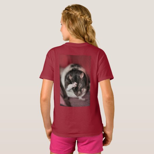 頭痛 Tシャツ (裏面フル)