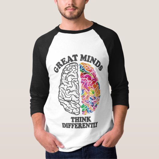 頭素晴らしが異なる Tシャツ (正面)