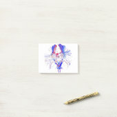 頭脳およびTracktography ポストイット (デスク上)