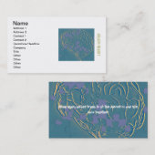 頭脳のパズル 名刺 (正面/裏面)