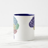 頭脳のマグ ツートーンマグカップ (中央)