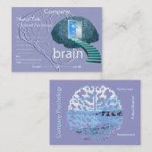 頭脳の名刺への階段 名刺 (正面/裏面)