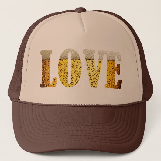 頭脳の帽子のビール キャップ (正面)