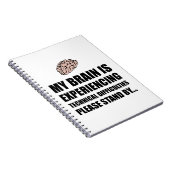 頭脳の技術的な難しさ ノートブック (右側)