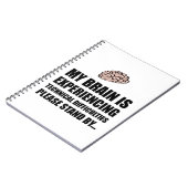 頭脳の技術的な難しさ ノートブック (左側)