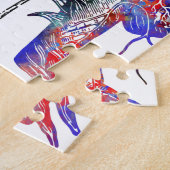 頭脳の頭蓋神経、頭脳の頭蓋神経 ジグソーパズル (側面)