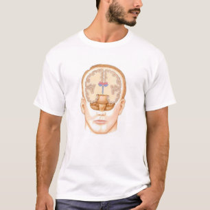 頭脳の顔 Tシャツ