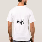 頭脳のTシャツ無し Tシャツ (裏面)