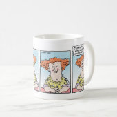 頭脳はジムクラフトによって"頭脳Kegels"をショートさせます コーヒーマグカップ (正面右)