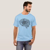 頭脳はTシャツを連動させます Tシャツ (正面フル)