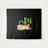 頭脳ゾンビ猫用シャツが手に入る タペストリー (正面(横))