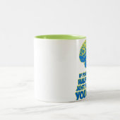 頭脳半分だけの…有すれば ツートーンマグカップ (中央)