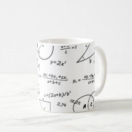 頭脳派ホワイトボードマグ コーヒーマグカップ