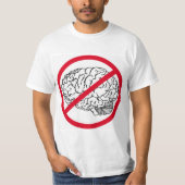 頭脳無し Tシャツ (正面)