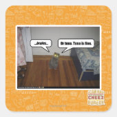 頭脳 スクエアシール (正面)