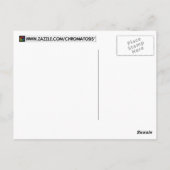 頭蓋骨と唇 ポストカード (裏面)