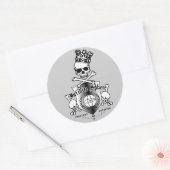 頭蓋 ラウンドシール (封筒)