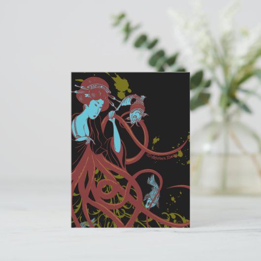 頭足寿司 ポストカード (スタンド正面)