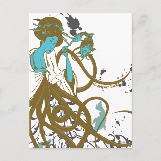 頭足寿司 ポストカード (正面)