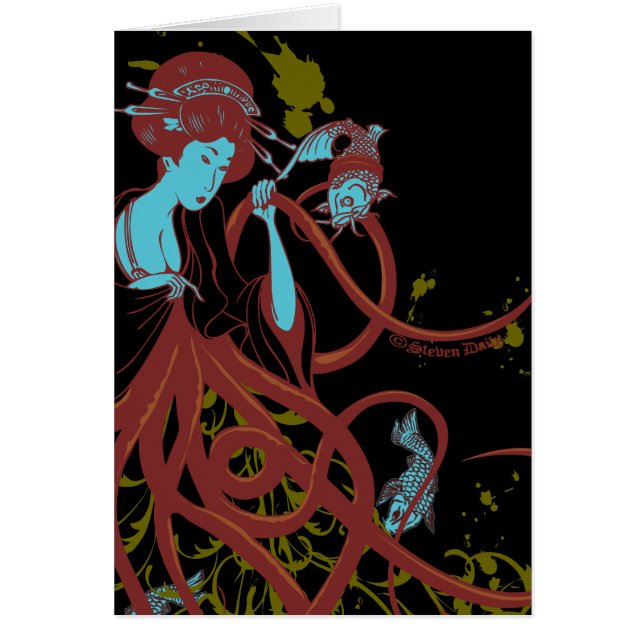 頭足類の寿司 (正面)