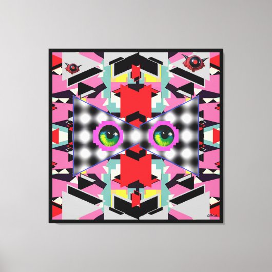 頭足類はそう言う キャンバスプリント (正面)