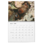 頭足類はカレンクールダー カレンダー (3月 2027)