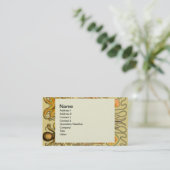 頭足類タコイカ海自然 名刺 (スタンド正面)