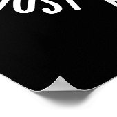 頭足類パンズジャストクラーケンプンダークBG ポスター (角)