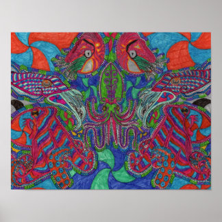 頭足類 ポスター